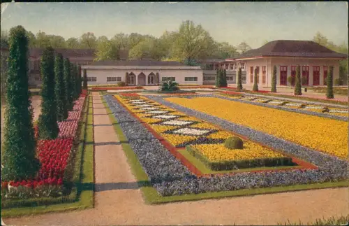 Ansichtskarte Dresden Jubiläums - Gartenbau - Ausstellung Schmuckanlage 1926