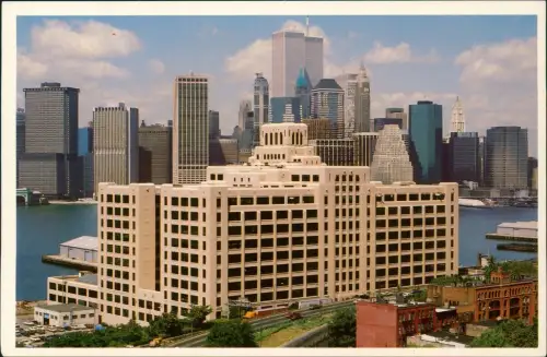 Postcard New York City FURMAN STREET FACILITY 1983
