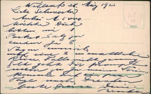 Postcard Saltsjöbaden Stadtblick 1917  Servige