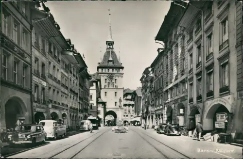 Bern (Schweiz) Berne Tour des prisons. VW Bulli Pritschenwagen 1962