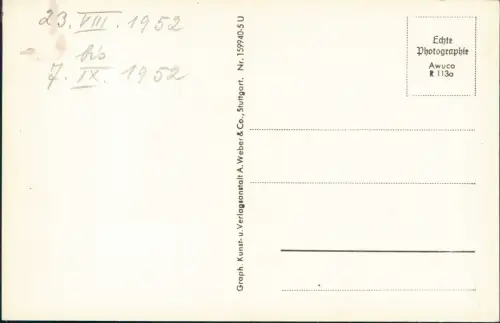 Ansichtskarte Ruhpolding Schwimmbad Sprungturm 1940