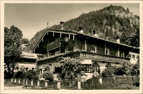 Ansichtskarte Reit im Winkl Der Lenzenhof - Fotokarte 1940