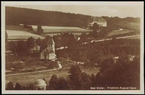 Ansichtskarte Bad Elster Friedrich-August-Heim 1929