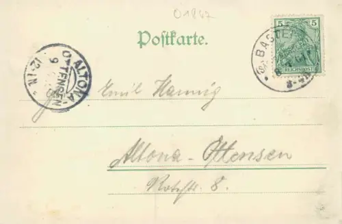 Lot 12 Ansichtskarten Rathen Basteibrücke - Sächsische Schweiz 1920