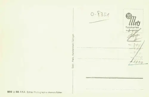 Lot 12 Ansichtskarten Rathen Basteibrücke - Sächsische Schweiz 1920