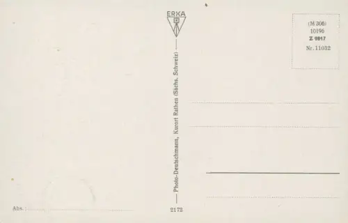Lot 3 Ansichtskarten .Sachsen Pfaffenstein, Barbarina, Schrammsteine, Sächsische Schweiz 1950