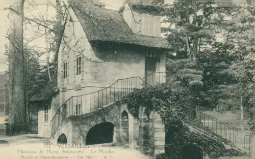 Lot 15 CPAs Versailles Schloss Garten Park Versailles 1920