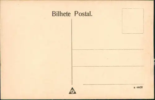 Postcard Sintra Cintra Palacio da Rainha 1915 Gold Goldrand