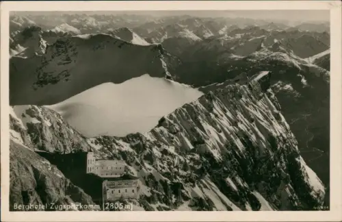 Ansichtskarte Grainau Berghotel Zugspitzkamm (2805m) 1942