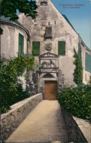 Ansichtskarte Ahorntal Burg RabensteinFränkische Schweiz 1910