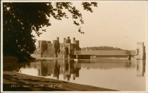 Postcard .Großbritannien CONWAY CASTLE 1940