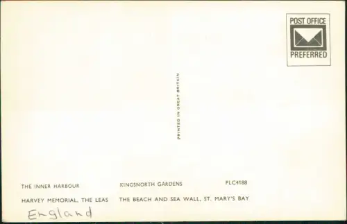 Postcard Folkestone Ortsansichten (Mehrbildkarte, Multiv-View Card) 1975
