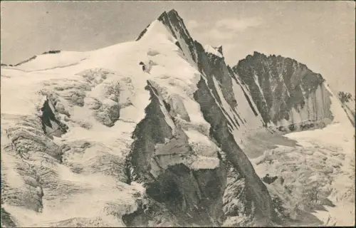 Ansichtskarte Zell am See Großglockner Alpen Berg 1922