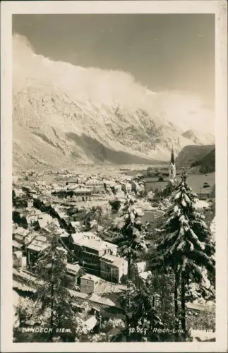 Ansichtskarte Landeck (Tirol) Panorama-Ansicht 1940