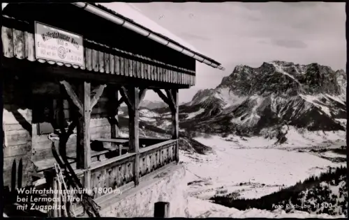Ansichtskarte Lermoos Wolfratshauserhütte Tirol Umlandansicht 1960