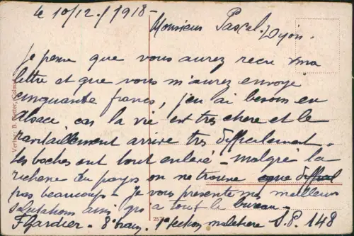 CPA Drei Ähren Trois Epis Panorama-Ansicht Ortsansicht 1918