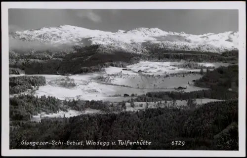 Ansichtskarte Windegg Tirol Glungezer-Schi-Gebiet, Tulferhütte 1934