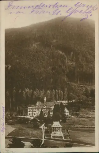 Ansichtskarte Bad Herrenalb Hotel Mayenberg Schwarzwald 1927