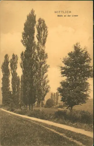 Ansichtskarte Wittlich Motiv an der Lieser 1914