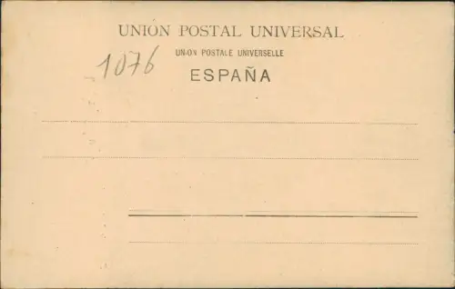 Postale San Sebastian Donostia / Donosti Iglesia de Santa Maria 1912
