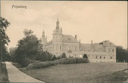 Postcard Hammel (Jütland) Frijsenborg 1908  Dänemark Danmark