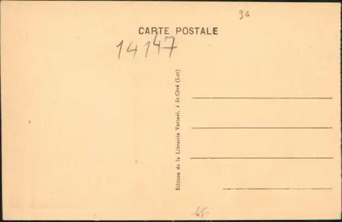 CPA Padirac Restaurant de la Terrasse 1928