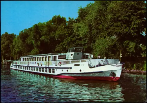 Potsdam Weiße Flotte Potsdam Fahrgastschiff MS Sanssouci 1973/1979