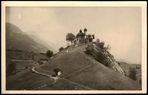 Ansichtskarte Arzl-Innsbruck Kalvarienbergkirche auf Kalvarienberg 1936