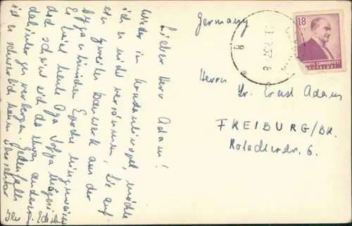 Postcard Istanbul Aya Sofya Müzesi Musé d'Aya 1950