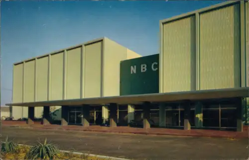 Postcard Burbank NBC TELEVISION STUDIOS California 1971