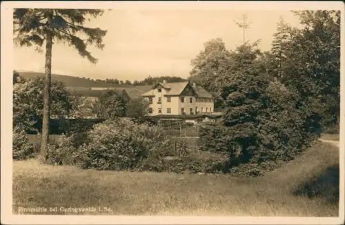 Ansichtskarte Geringswalde Rinnmühle 1930