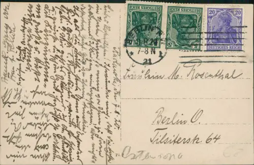 Ansichtskarte  Bauern - Landwirtschaft Kutsche Pferde diverse Wagen 1920