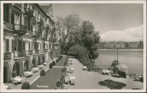 Ansichtskarte Konstanz Insel-Hotel 1956
