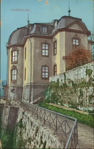 Ansichtskarte Dornburg-Dornburg-Camburg Burg Schloss Gebäude 1910