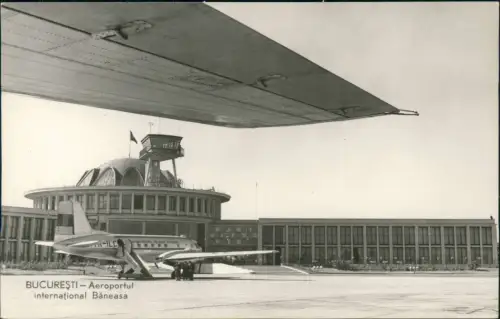 Bukarest Bucureşti Flughafen Aeroportul International Băneasa - Flugzeug 1964