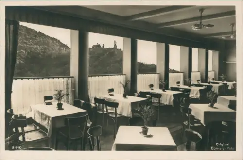 Ansichtskarte Traben-Trarbach Mayers Cafe - Gastraum, Fotokarte 1980