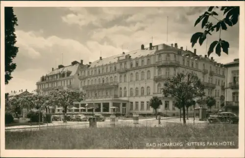 Ansichtskarte Bad Homburg vor der Höhe Ritters Parkhotel - Fotokarte 1961