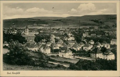 Ansichtskarte Bad Hersfeld Stadtblick 1939