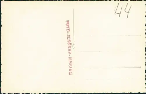 Cartolina Meran Merano Umzug Wagen Berggeister 1940