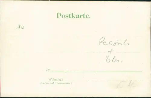 Ansichtskarte  Dichter Dr. Ernst von Wildenbruch Legationsrat in Berlin 1907