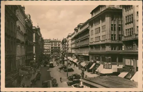 Ansichtskarte Wien Graben Restaurant 1930