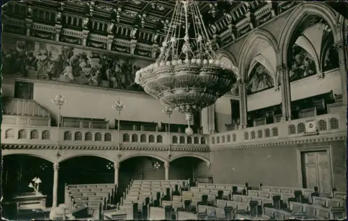 Ansichtskarte Wien Neues Rathaus, Gemeinderatsitzungssaal 1952