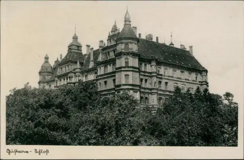 Ansichtskarte Güstrow Schloss 1936