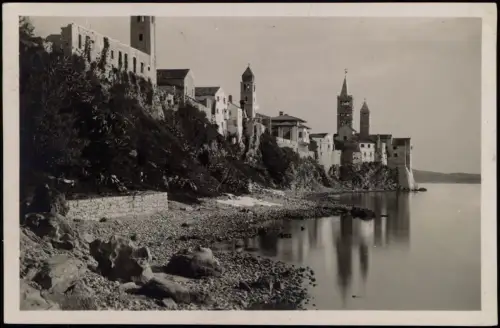 Postcard Rab Arbe Stadtblick - Fotokarte 1929