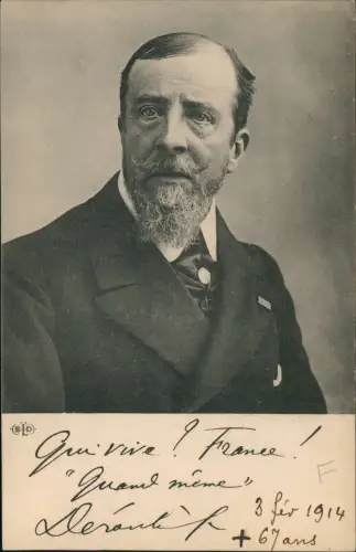 Ansichtskarte  Politiker Politik Frankreich France Politic 1914