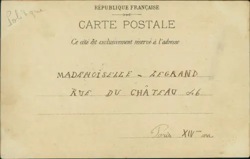 Postale San Sebastian Donostia / Donosti Paul Déroulède 1905