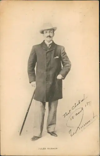 Ansichtskarte  Politiker Politic JULES GUERIN Frankreich France 1897