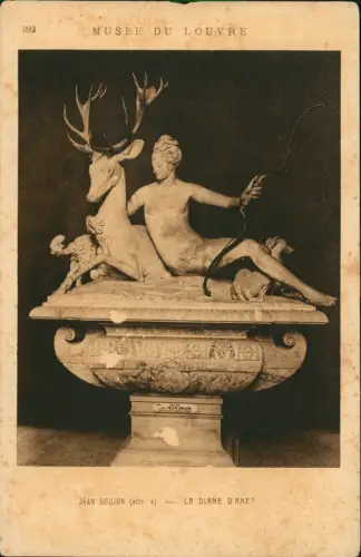 CPA Paris Der Louvre Palais du Louvre LA DIANE D'ANET 1922