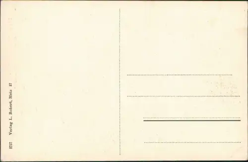 CPA Metz Neue protestantische Kirche Eglise protestante 1910