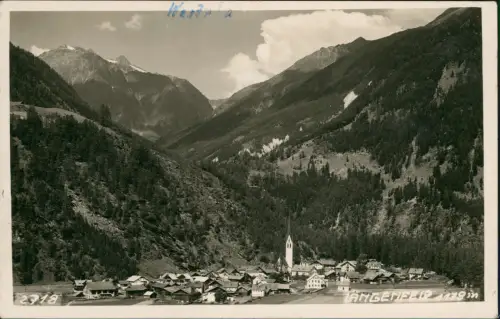 Ansichtskarte Längenfeld Stadtblick - Fotokarte 1937